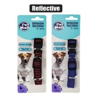 Pet dog-collar reflective 25-40cm
