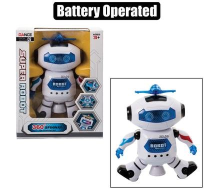 Battery operated robot 20cmx26cm