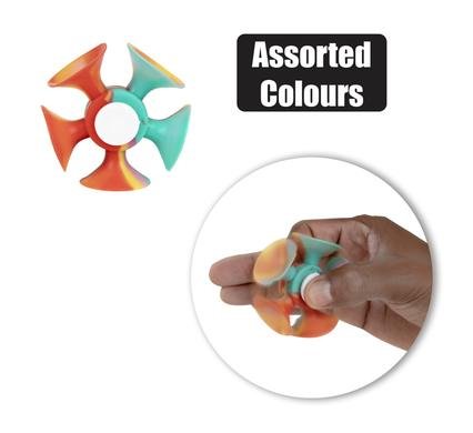 Novelty spinner sucker asstd 6x6cm